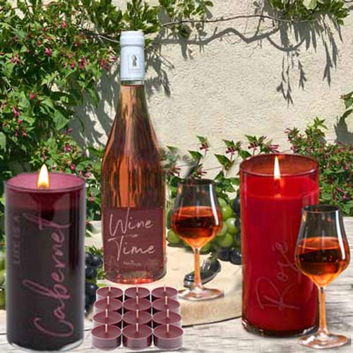 Partylite Wine Time bougies parfumées