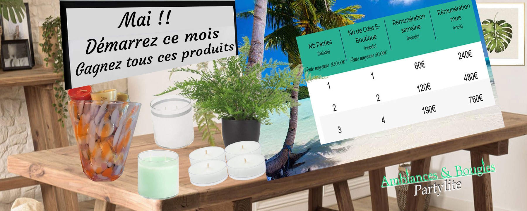 partylite Devenez conseillère Partylite