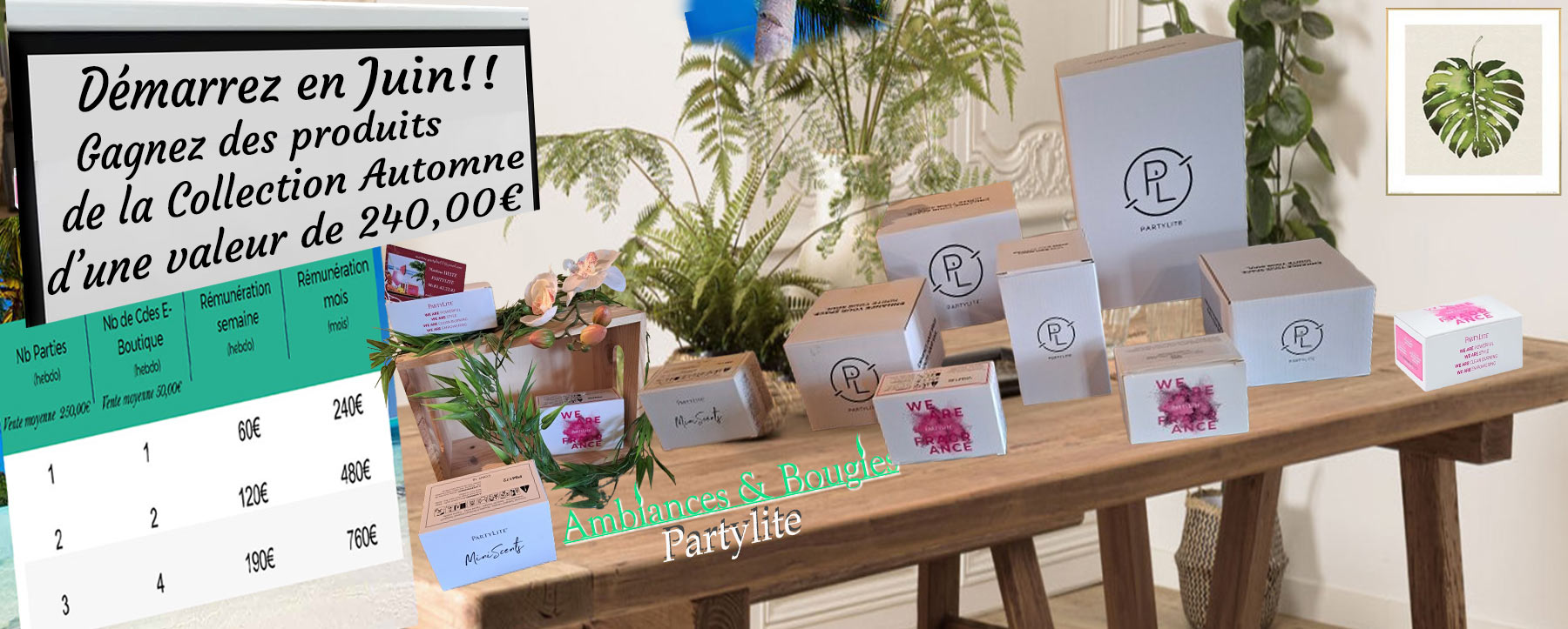 Démarrez Partylite Conseillère Partylite