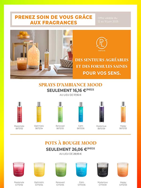 Pots partylite Mood, spray Spray Mood Partylite