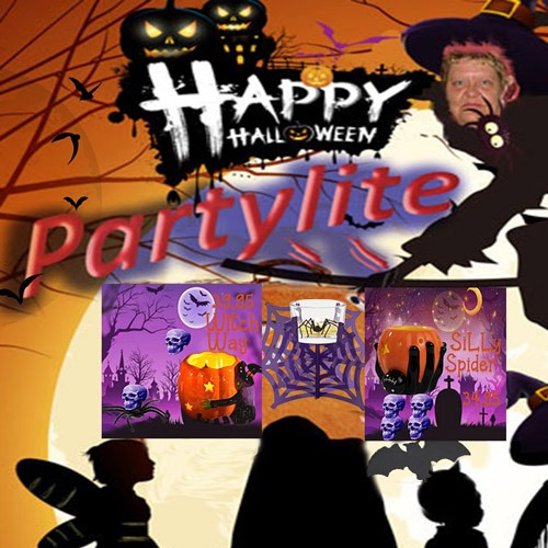 Happy Halloween Partylite