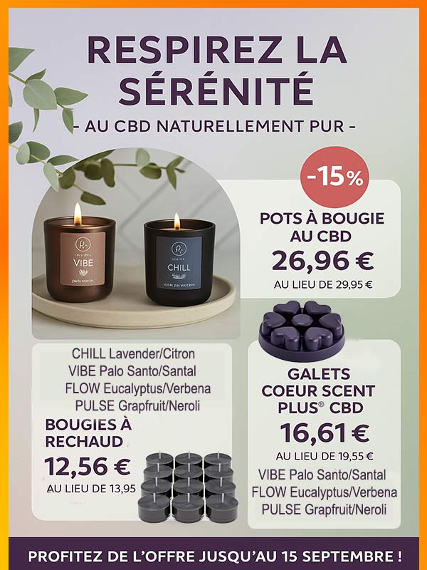 Offres partylite La gamme CBD Partylite