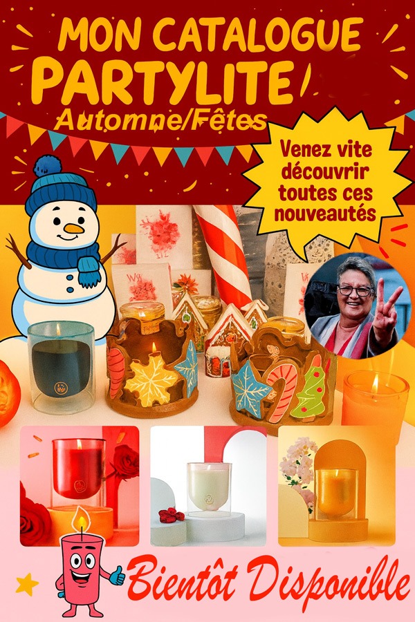 Catalogue Partylite Automne Fêtes 2025