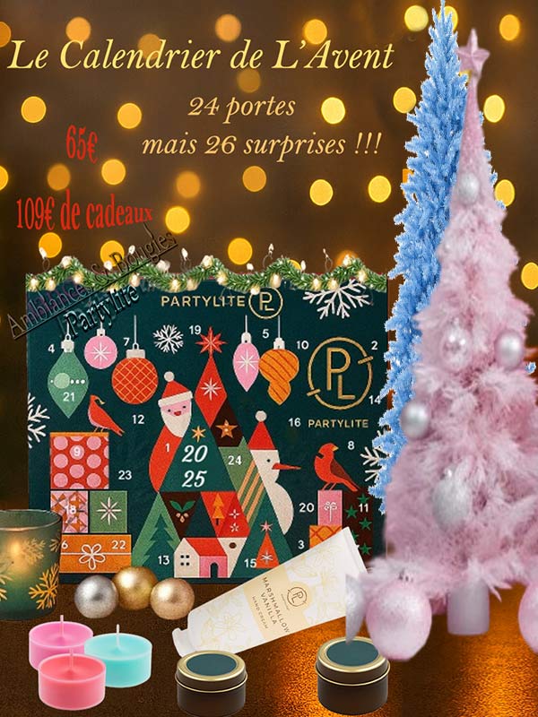 Calendrier de l'Avent Partylite