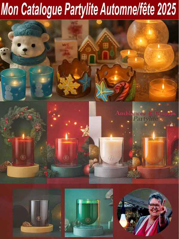 Mon catalogue bougies partylite 2025 Partylite mon catalogue Bougies Parfumées