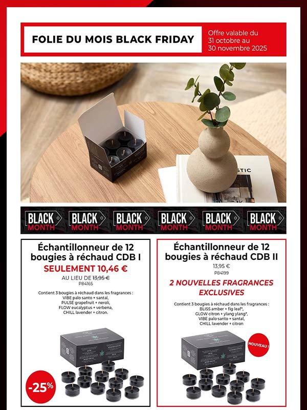 Echantillonneurs Partylite