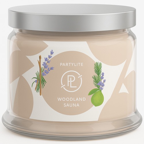 Partylite pot 3 mèches parfumé