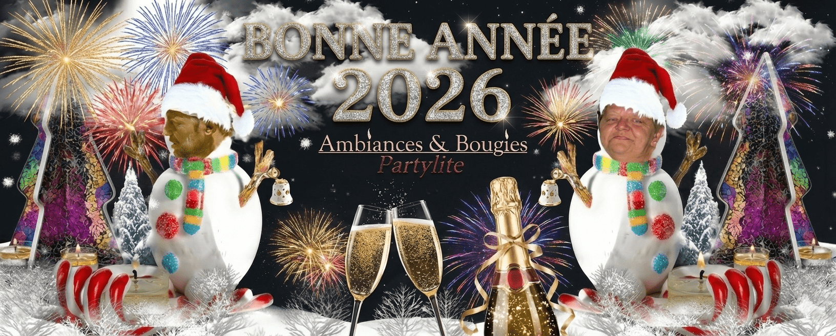 Partylite bougies parfumées 