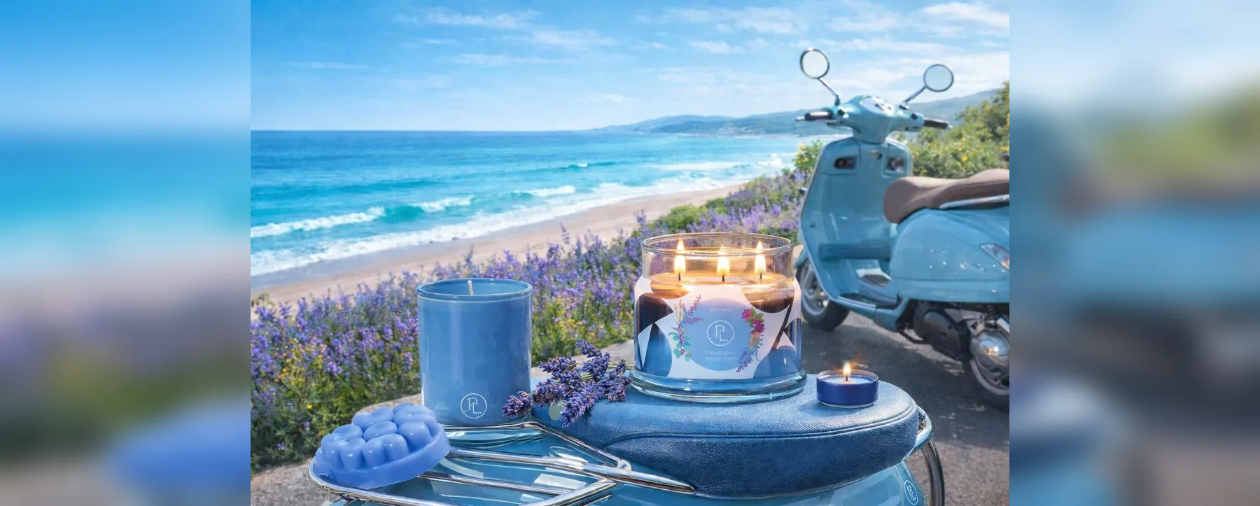 Bougies parfumées Partylite Ocean Lavender